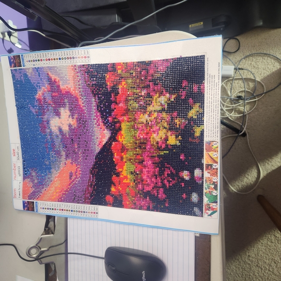 Source Unknown Other - Vibrant Abstract Art Canvas